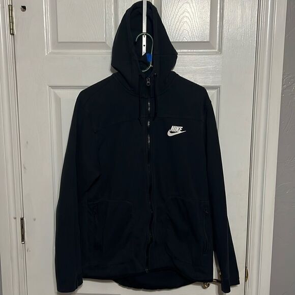 Nike Tops - Vintage‎ Blue Tag" NIKE Performance Running Hoodie - Women Sz XL - PERFECT